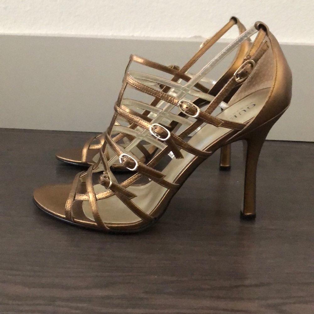 Gold/Bronze Heels